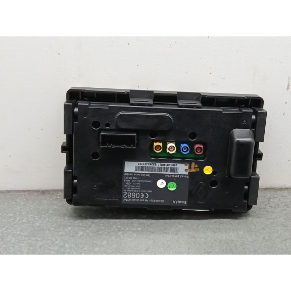Recambio de pantalla multifuncion para renault scenic iii dynamique referencia OEM IAM 259153398r  