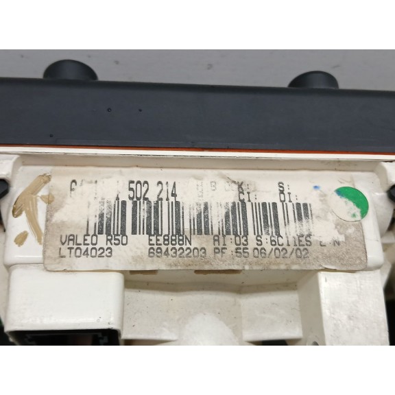 Recambio de mando calefaccion / aire acondicionado para mini mini (r50,r53) one referencia OEM IAM 64111502214  