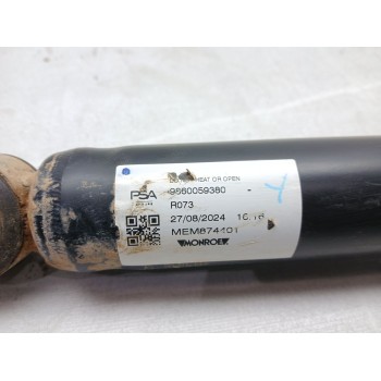 Recambio de amortiguador trasero izquierdo para peugeot 3008 iii hybrid motor hn09 referencia OEM IAM 9860059380  
