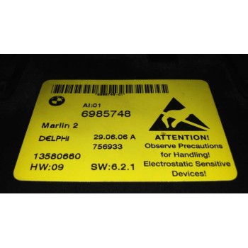 Recambio de modulo electronico para bmw serie 5 berlina (e60) 520d referencia OEM IAM 13580660  