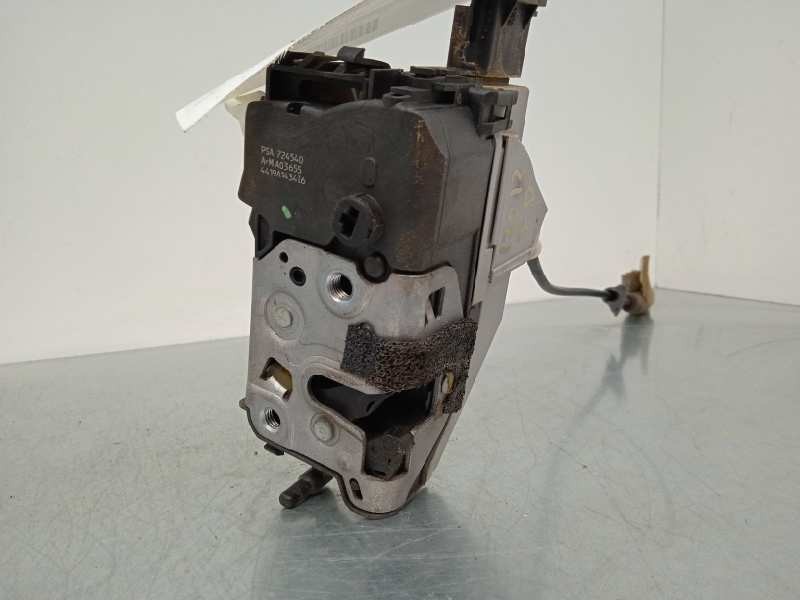 Recambio de cerradura puerta trasera derecha para peugeot 3008 confort referencia OEM IAM 724550 9800623580 6 PINS