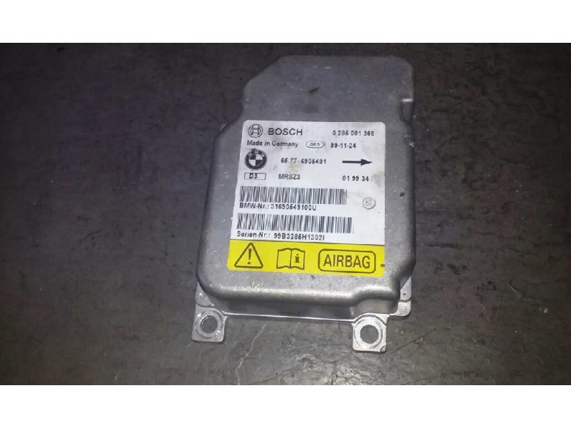 Recambio de centralita airbag para bmw serie 3 berlina (e46) 320d referencia OEM IAM 0285001368 0285001368 
