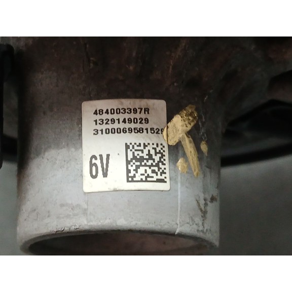 Recambio de volante para renault scenic iii dynamique referencia OEM IAM 609581499 484003397r desgastado