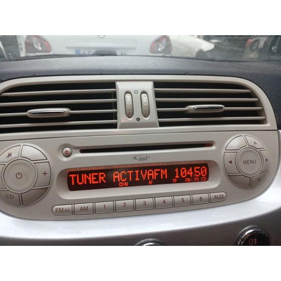 Recambio de sistema audio / radio cd para fiat 500 (312_) 1.2 (312axa1a) referencia OEM IAM   