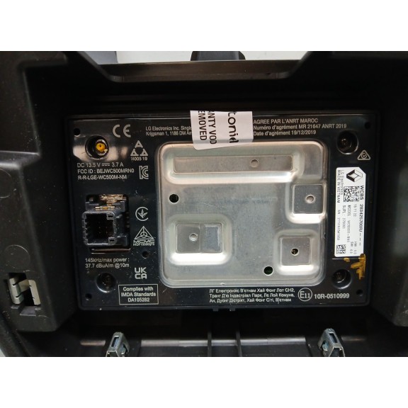 Recambio de modulo electronico para renault megane e-tech suv ev40 referencia OEM IAM   