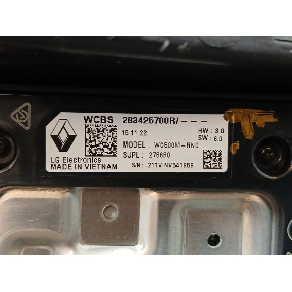 Recambio de modulo electronico para renault megane e-tech suv ev40 referencia OEM IAM   