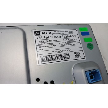 Recambio de display para opel meriva b selective referencia OEM IAM 22948022 CVFG43F0RM 652508805