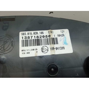 Recambio de cuadro instrumentos para fiat ducato furgón 30 130 (rs: 3000 mm) (l1h1) referencia OEM IAM 1387182080 1387182080 