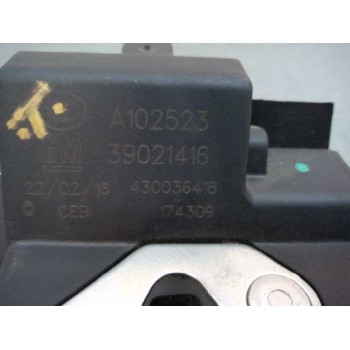 Recambio de cerradura maletero / porton para opel astra k lim. 5türig selective referencia OEM IAM 39021416 4 PINES 