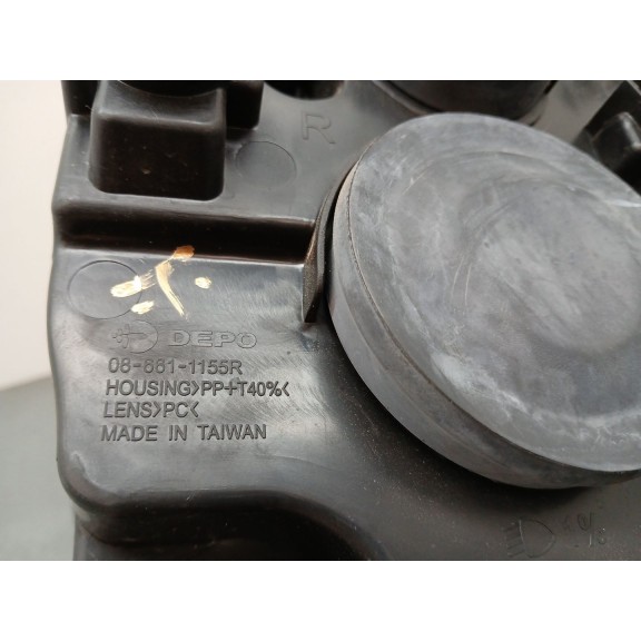 Recambio de faro derecho para fiat 500 (312_) 1.2 (312axa1a) referencia OEM IAM 086611155r depo 