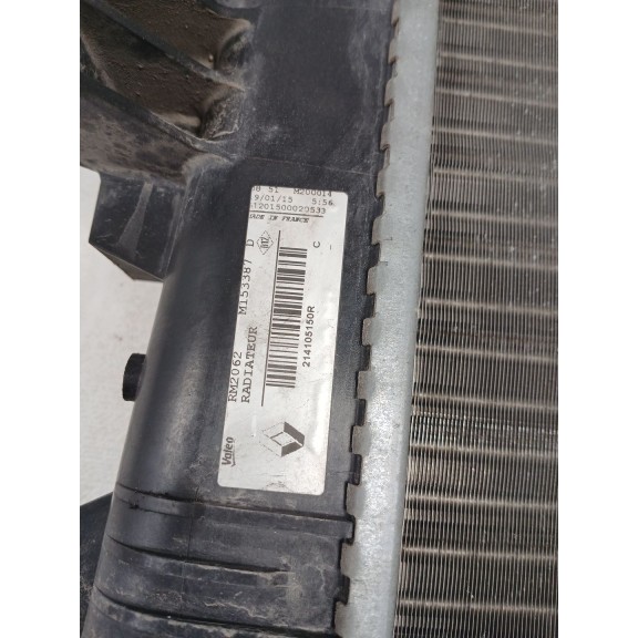 Recambio de radiador agua para renault scenic iii expression referencia OEM IAM 214105150R  