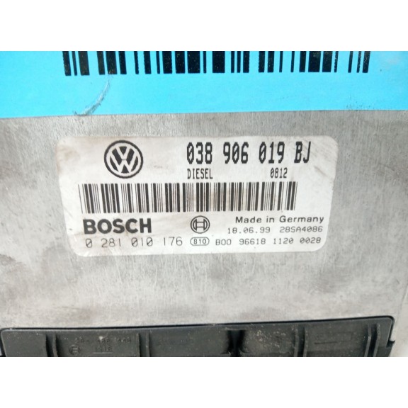 Recambio de centralita motor uce para volkswagen passat b5 (3b2) 1.9 tdi referencia OEM IAM 038906019BJ  