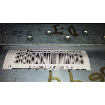 Recambio de airbag lateral delantero izquierdo para citroën c3 1.1 sx referencia OEM IAM 96462517ZE  