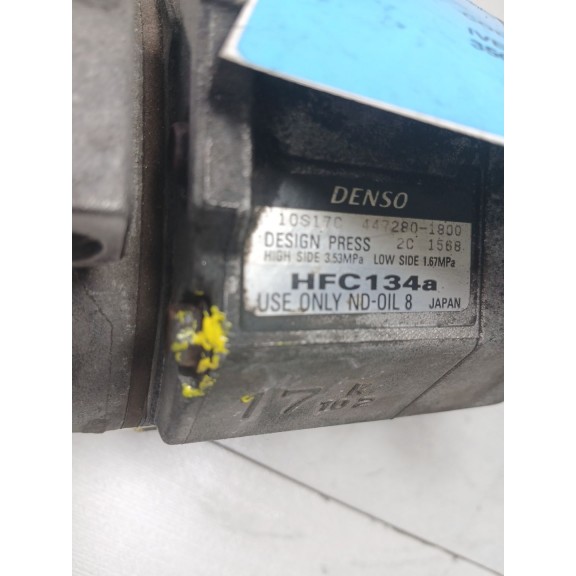 Recambio de compresor aire acondicionado para iveco daily vi furgoneta naturalpower 35s14, 35c14, 40c14, 50c14, 60c14, 65c14,...