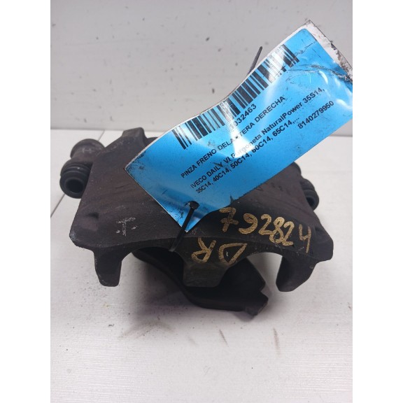 Recambio de pinza freno delantera derecha para iveco daily vi furgoneta naturalpower 35s14, 35c14, 40c14, 50c14, 60c14, 65c14,..