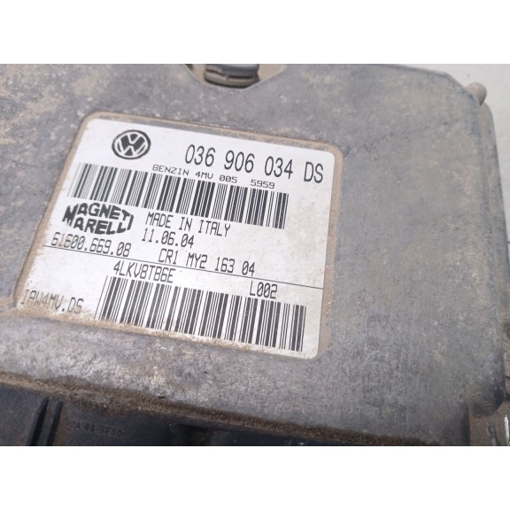 Recambio de centralita motor uce para seat leon (1m1) 1.6 16 v referencia OEM IAM 036906034DS  