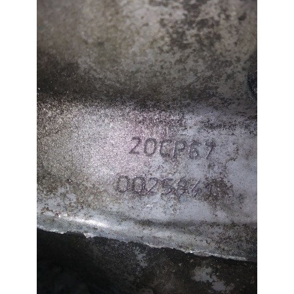 Recambio de caja cambios para citroën c3 1.4 hdi magic referencia OEM IAM 20CP67 B 