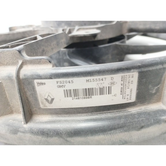 Recambio de electroventilador para renault megane iii berlina 5 p intens referencia OEM IAM m155548 214810898R m155547