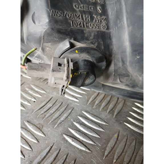 Recambio de faro izquierdo para peugeot 206 berlina x-line refri referencia OEM IAM 5501121L SEGUNDA SERIE 