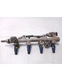 Recambio de rampa inyectora para kia picanto 1.1 cat referencia OEM IAM 3531002900  inyector azul 2
