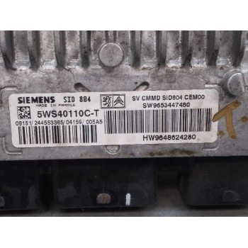 Recambio de centralita motor uce para citroën c3 1.4 hdi sx plus referencia OEM IAM 9653447480  
