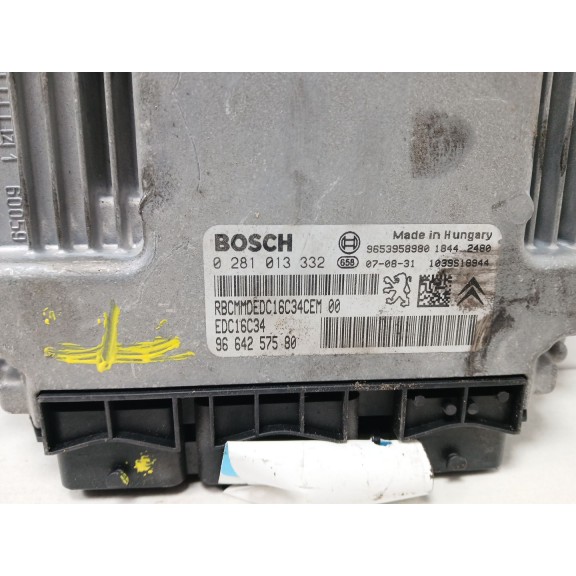 Recambio de centralita motor uce para peugeot 308 confort referencia OEM IAM 0281013332  