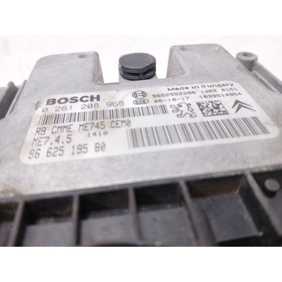Recambio de centralita motor uce para peugeot 207 xs pack referencia OEM IAM   