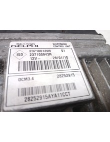 Recambio de centralita motor uce para renault megane iii berlina 5 p emotion referencia OEM IAM 237100120R   2