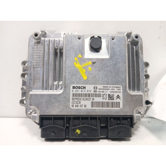 Recambio de centralita motor uce para peugeot 407 sw 1.6 hdi referencia OEM IAM 0281013872  