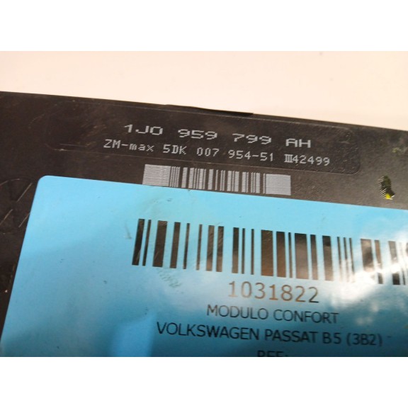 Recambio de modulo confort para volkswagen passat b5 (3b2) 1.9 tdi referencia OEM IAM 1J0959799  