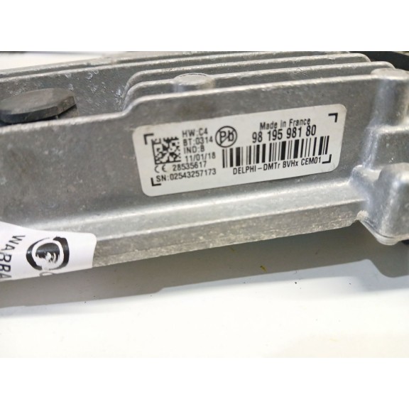 Recambio de centralita start / stop para citroën c4 picasso feel referencia OEM IAM 9819598180 CENTRALITA START STOP 