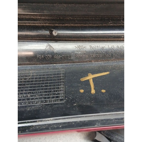 Recambio de piloto trasero izquierdo para citroën c4 grand picasso avatar referencia OEM IAM   