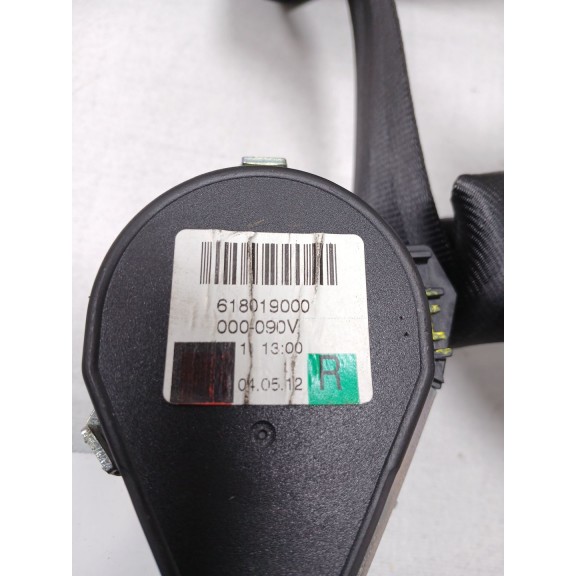 Recambio de cinturon seguridad trasero derecho para volkswagen golf vi (5k1) rabbit bluemotion referencia OEM IAM 61798070000009