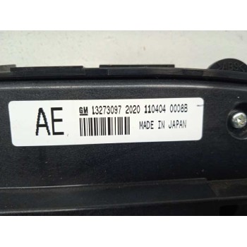 Recambio de mando climatizador para opel insignia berlina cosmo referencia OEM IAM 13273097 13273097 