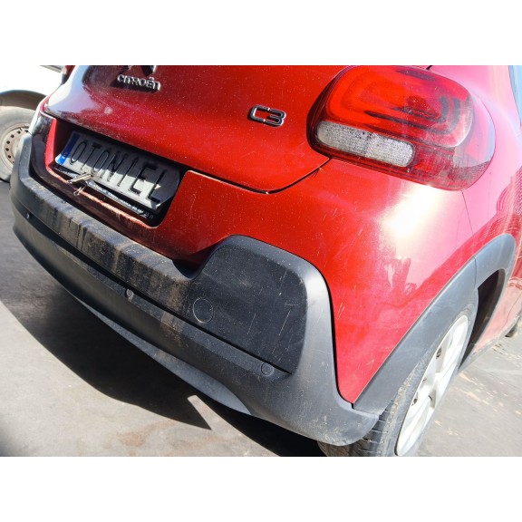 Recambio de paragolpes trasero para citroën c3 / c3 origin iii (sx) 1.2 vti 68 referencia OEM IAM   