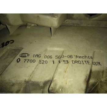 Recambio de faro derecho para renault laguna (b56) 1.8 rn (b56b) referencia OEM IAM 7700820119 1ºSERIE 