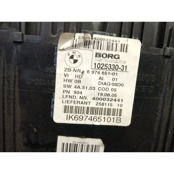 Recambio de cuadro instrumentos para bmw serie 3 berlina (e90) 320i referencia OEM IAM 102533031  