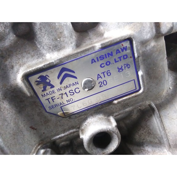 Recambio de caja cambios para citroën c4 picasso feel referencia OEM IAM 20GE13 AUTO 198.031KM