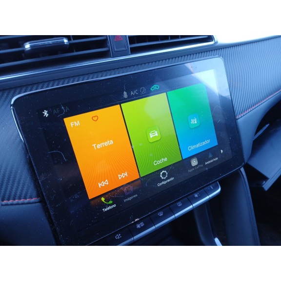Recambio de pantalla multifuncion para mg mg zs suv 1.5 vti referencia OEM IAM   