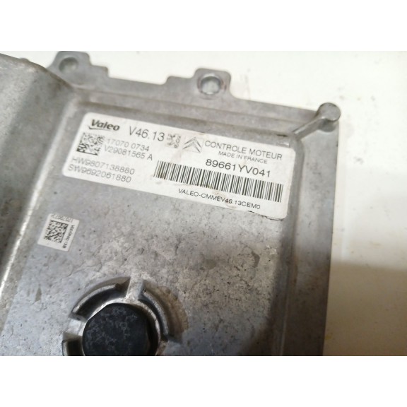 Recambio de centralita motor uce para peugeot 108 1.2 referencia OEM IAM 89661YV041 170700734 