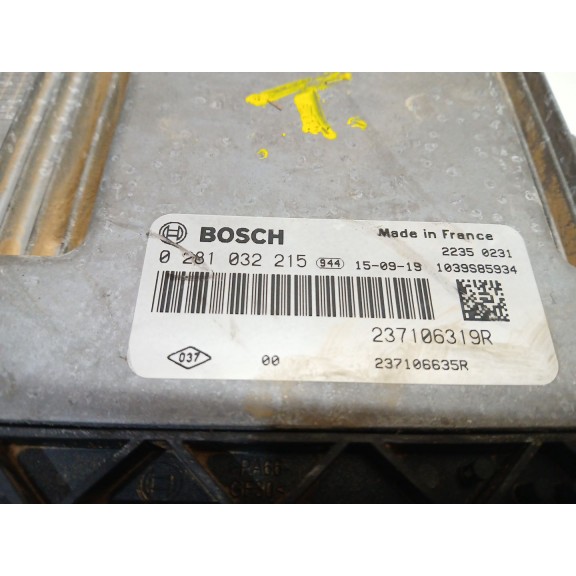 Recambio de centralita motor uce para dacia sandero ii 1.5 dci referencia OEM IAM   