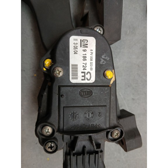 Recambio de potenciometro pedal para opel vectra c berlina comfort referencia OEM IAM 9186724  