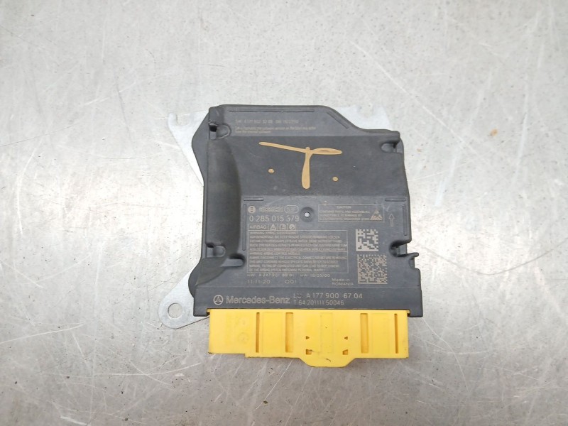 Recambio de centralita airbag para mercedes-benz gla (h247) gla 200 d (247.712) referencia OEM IAM A1779025208 0285015379 