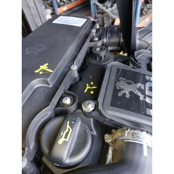 Recambio de motor completo para peugeot 206 berlina 1.4 hdi referencia OEM IAM 8HZ B INY SIEMENS 162.678KM EGR MECANICA