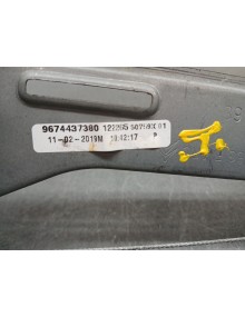 Recambio de elevalunas trasero izquierdo para citroën c-elysée shine referencia OEM IAM 9674437380 2 pines  2