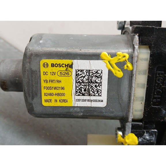 Recambio de elevalunas delantero derecho para kia rio 1.0 t-gdi hybrid referencia OEM IAM 82460h8000  2 pines