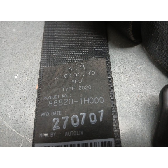 Recambio de pretensor airbag derecho para kia cee´d sporty wagon ex referencia OEM IAM 888201h000  