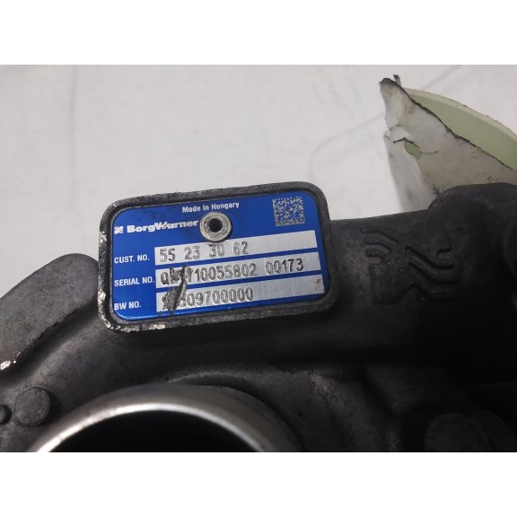 Recambio de turbocompresor para fiat doblo cargo 1.3 16v jtd cat referencia OEM IAM 55233062  