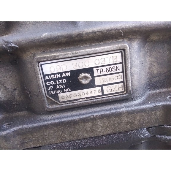 Recambio de caja cambios para volkswagen touareg (7la) tdi r5 referencia OEM IAM GZH B AUTOMÁTICA