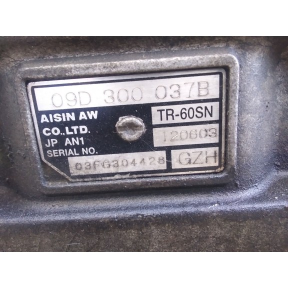 Recambio de caja cambios para volkswagen touareg (7la) tdi r5 referencia OEM IAM GZH B AUTOMÁTICA